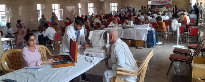 Free eye checkup and cancer screening camp organized