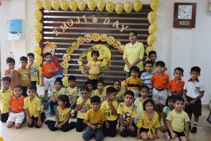 Emoji Day celebrated at Sahara International School