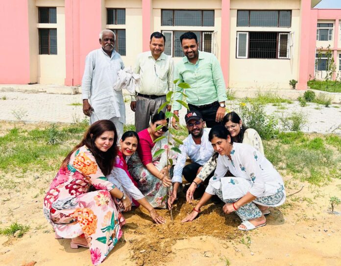 Tree plantation campaign launched in Sultanpur College