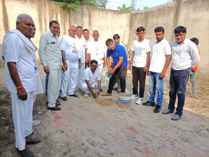 Celebrated the birthday of Congress National President Mallikarjun Kharge by planting saplings.