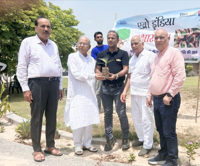 Plantation done in Janta Kanya Mahavidyalaya