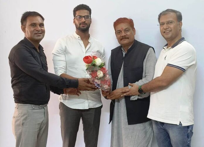 Advocate Nishant Yadav becomes president of Rewari Kick Boxing