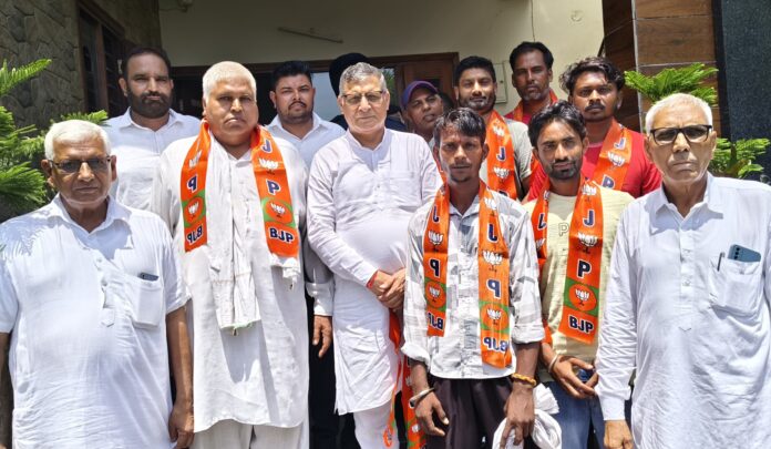 People left other parties and joined BJP in Jagadhari assembly