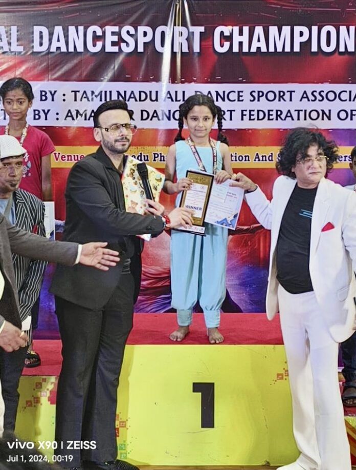 Mahendergarh News : नेशनल चैंपियनशिप में महेंद्रगढ़ की दृष्टि सोनी ने जीता स्वर्ण पदक