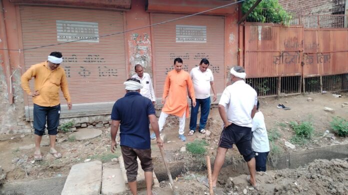 NAP launched special cleaning campaign on big drains and other places in the city.