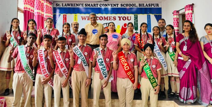 Formation of Student Council in St. Lawrence International School