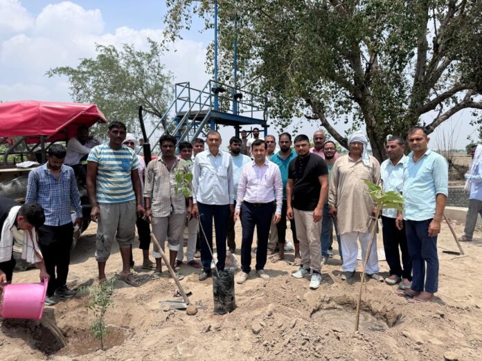 Plantation program conducted by Bund Water Services Board Bhiwani