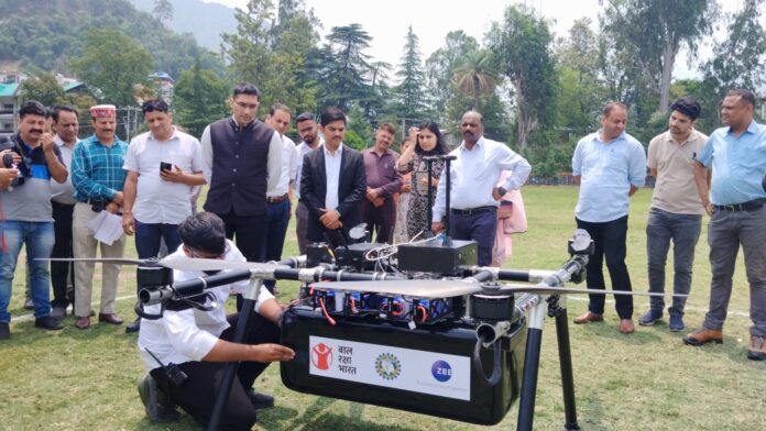 Himachal News : बाल रक्षा भारत ने जिला प्रशासन को सौंपा ड्रोन