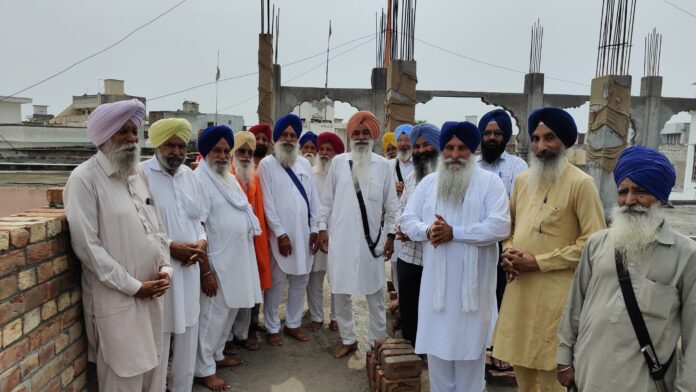 Construction work of Ratia Gurdwara Sahib started