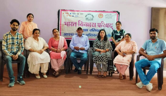 Medical camp organized by Bhavip Ratia on the third day of culture week.