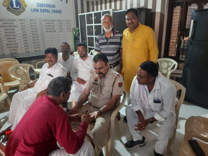 Lions Club Ratia City launched free joint pain camp