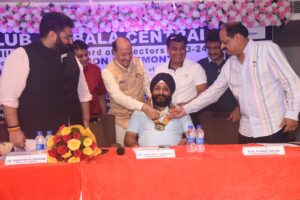 MP Kartikeya Sharma attended the installation program of Rotary Club Ambala Central as the chief guest