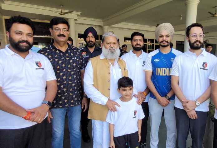 Our best wishes to shooter Sarabjot Singh for returning with gold medal in Paris Olympics: Anil Vij