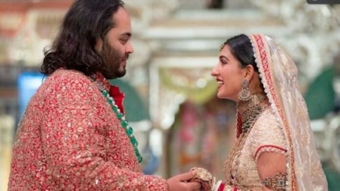 First glimpse of bride Radhika Merchant revealed