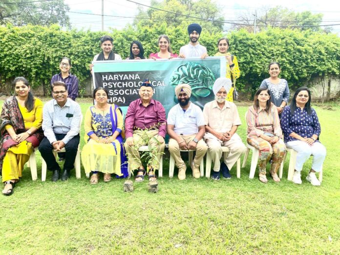 Tree plantation drive organized by Haryana Psychological Association