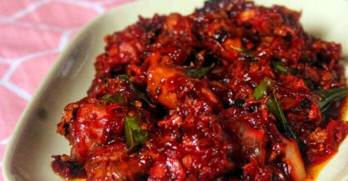 Chicken Beetroot recipe