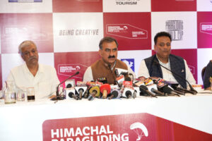 Himachal News : World Paragliding Cup की आधिकारिक वेबसाइट का शुभारंभ