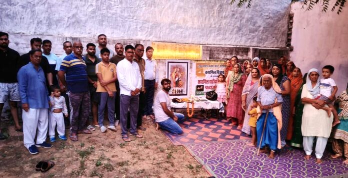 Tribute ceremony held in Krishna Colony of Mahendragarh on Kargil Vijay Diwas