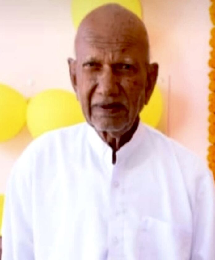 90 year old educationist Ratanlal, resident of Sisoth, passes away