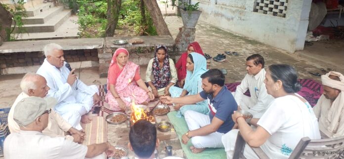 Yagya organized for promotion of harmony in Swami Brahmanand Saraswati Yoga Sthali Ashram