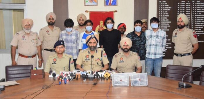 पंजाब पुलिस द्वारा अंतरर्राज्यीय संगठित अपराध सिंडीकेट का पर्दाफाश