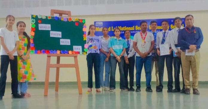 World Youth Skills Day was celebrated in the school