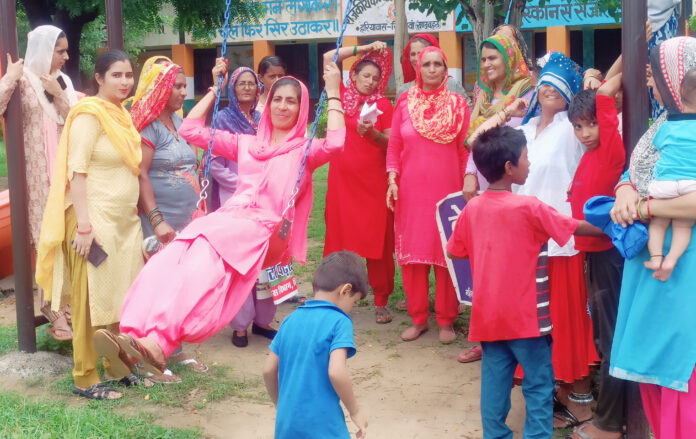 Haryanvi folk songs and music organized under Teej Festival