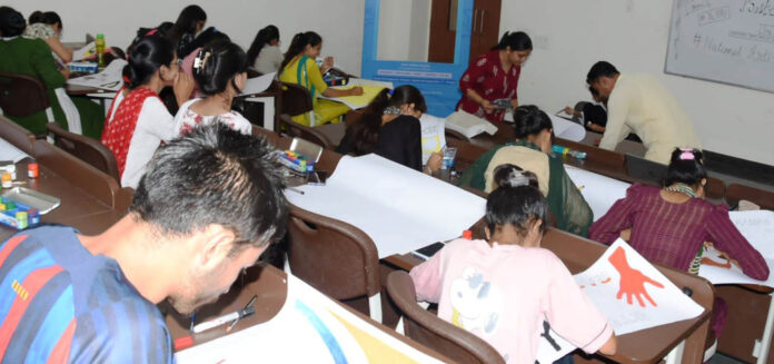 Slogan and poster making competition organized on the occasion of Anti Ragging Week