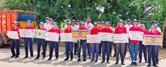 Road safety awareness campaign conducted under the joint aegis of police