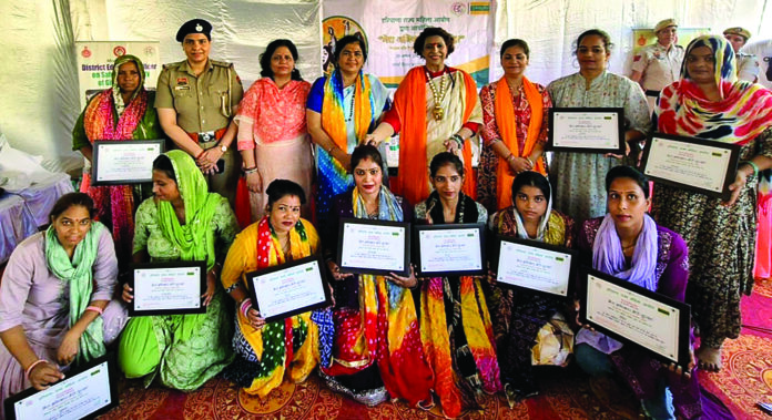 Women's Commission Chairperson Renu Bhatia reached the program 