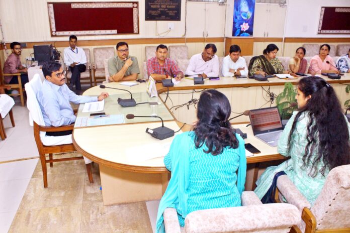 Meeting of District Nutrition Committee and District Monitoring Committee