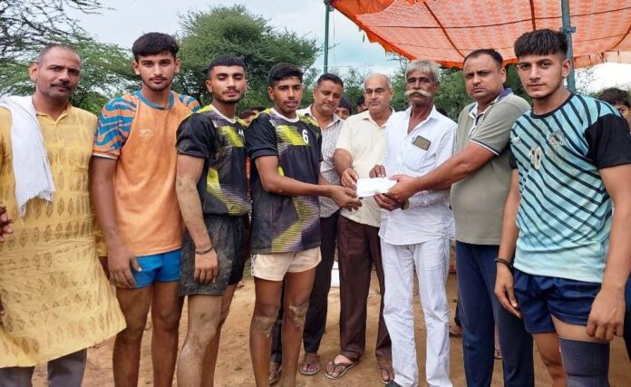 Sonipat team became winner in Kabaddi competition