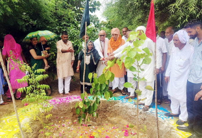 To get rid of environmental pollution, festivals will have to be linked with plantation campaign: Triveni Baba