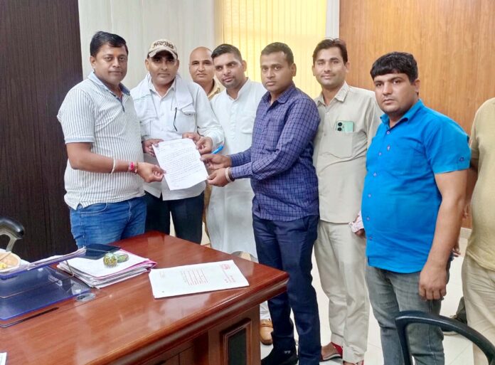 Haryana Roadways Joint Employees Union submitted a memorandum to GM