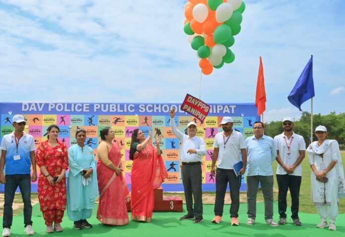 DAV Police Public School hosts DAV National Athletics Games