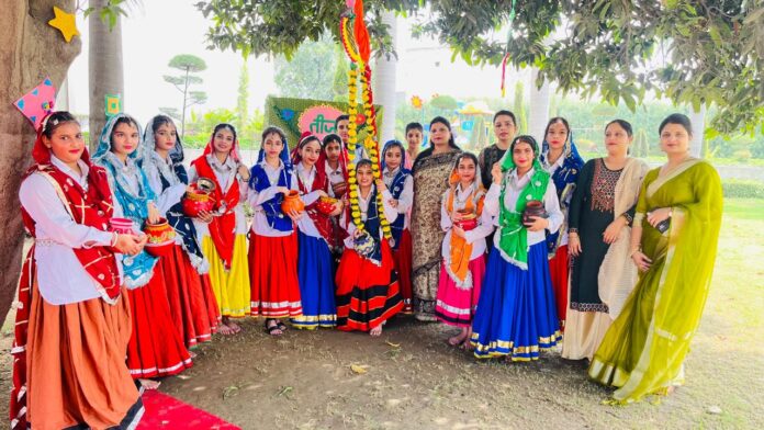 Teej festival celebrated in Rational World School