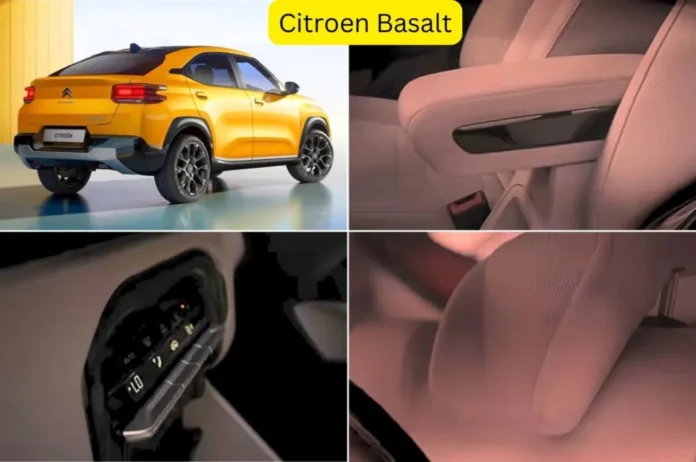 Citroen Basalt: ऐसा है इसका इंटीरियर, फीचर्स भी हैं शानदार