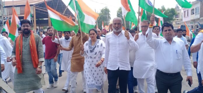 The tricolor inspires us to do something for the country: MLA Laxman Napa