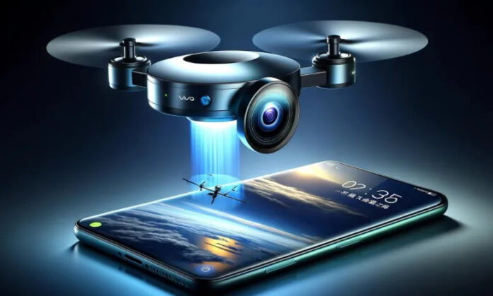 drone flying Smartphone