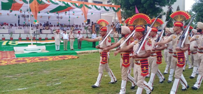 Jai Singh participated as the chief guest in the Independence Day celebrations at the sub-division level