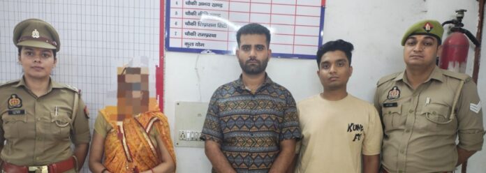 Three people including a woman arrested for embezzling Rs 2.25 crore