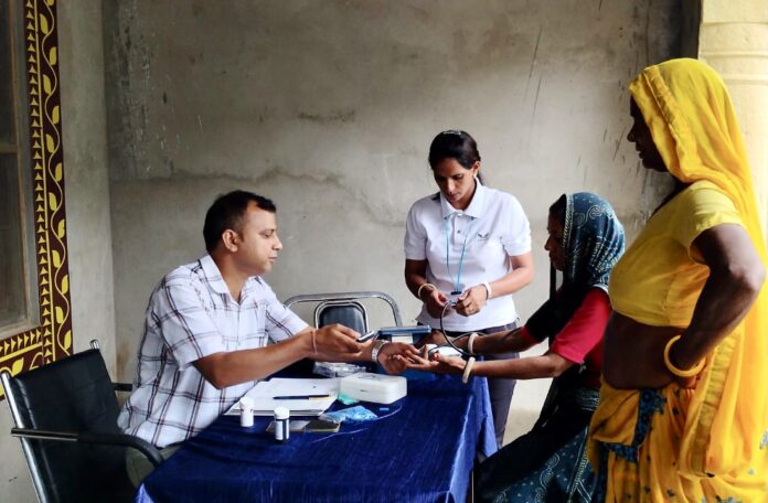 Free camp for elderly people organized in Government Ayurvedic Dispensary