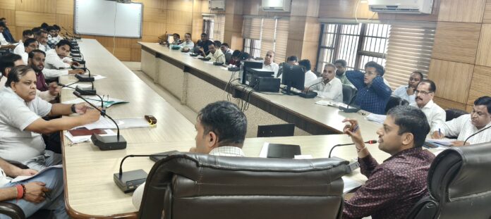 Meeting regarding CM Window, Social Media Grievance Tracker, CM Announcement and CM Jan Samvad