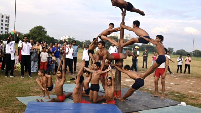 Various competitions were organized on the occasion of National Sports Day