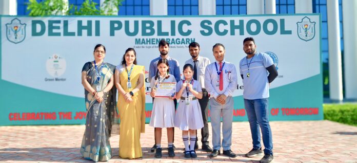 DPS's Ishika won gold in the state level karate competition