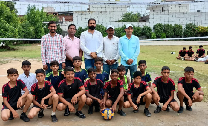 The block level sports competition going on in the school concluded