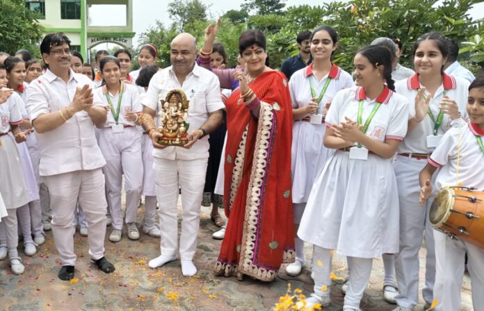 Little Bal Gopals celebrate Ganesh Utsav