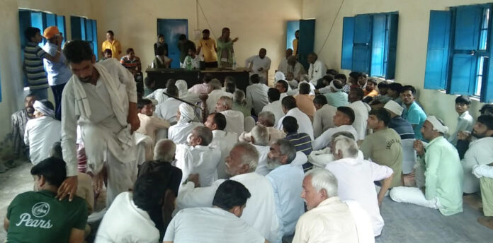 Villagers of Rajawas united amid the possibility of starting mining on Aravalli hills