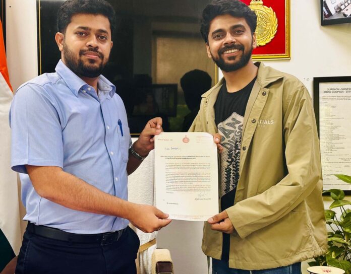 YouTuber Lavkesh appointed as brand ambassador for voter awareness