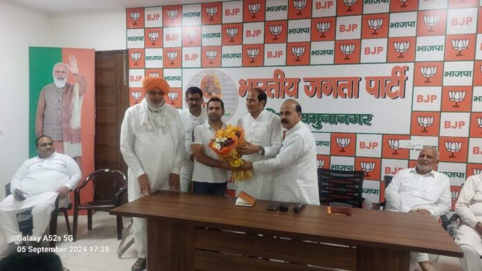 INLD's Sandeep Gurjar left the party and returned to BJP